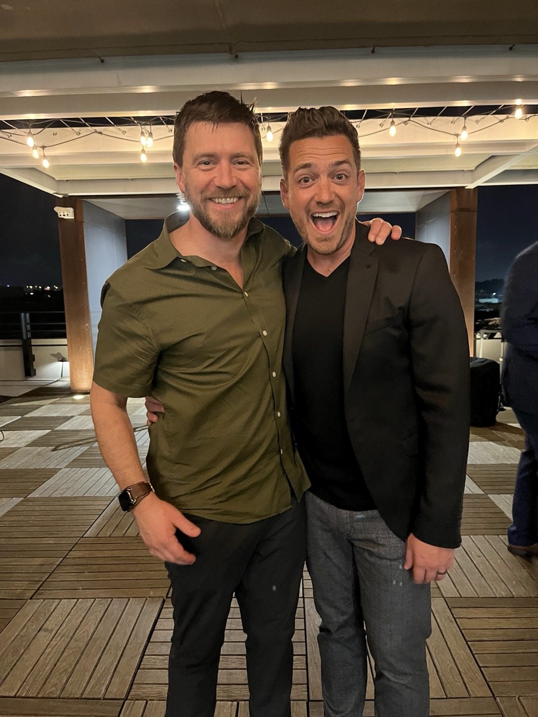 Ryan with Graham Cochrane