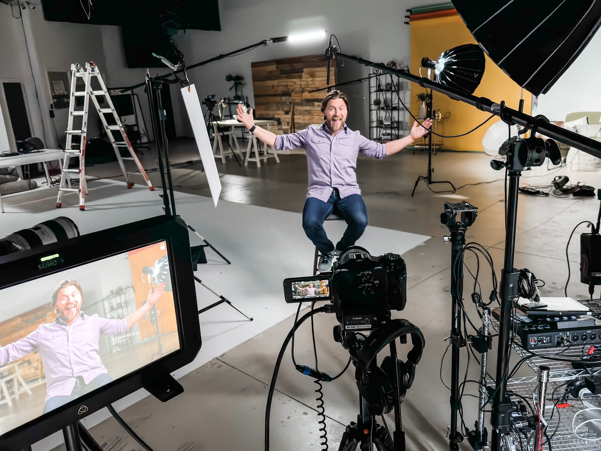 Ryan at Tell Studios